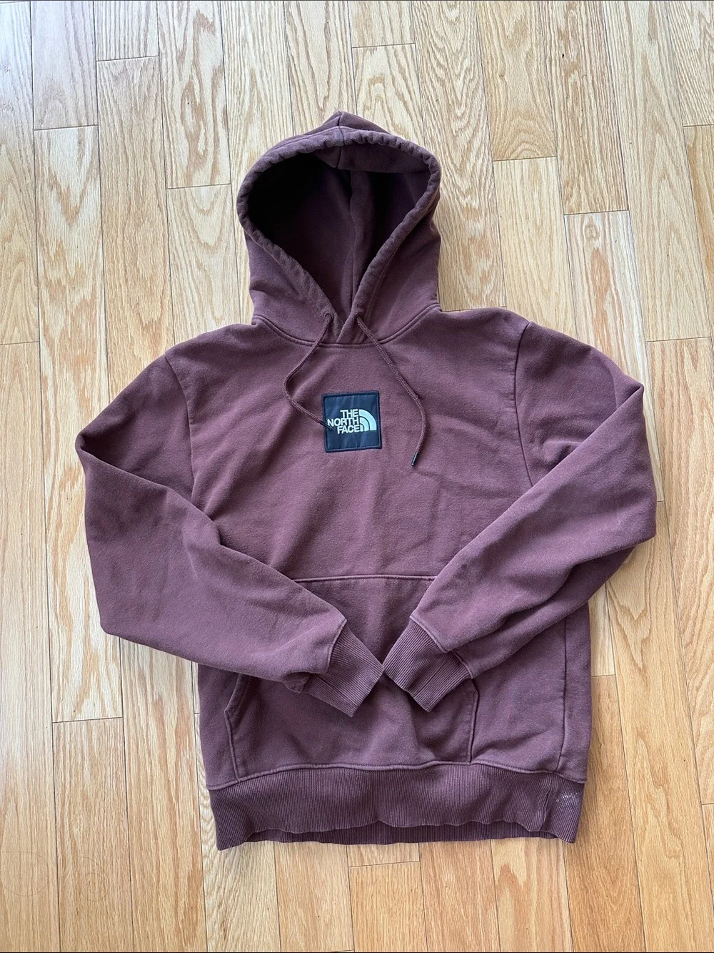 The North Face Men's Hooded Sweatshirt in Plum